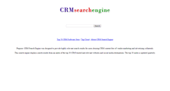 Desktop Screenshot of crmsearchengine.com